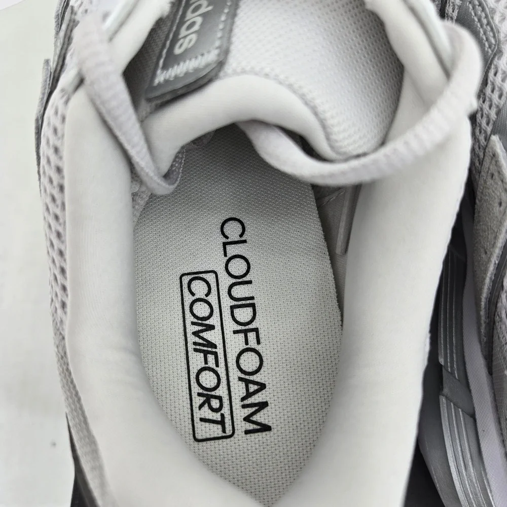 adidas Astrastar Silver Grey White Mesh Running Shoes JP5951 Mens Size 10 NEW